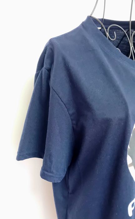 T-shirt - azul marinho com imagem estampada - L