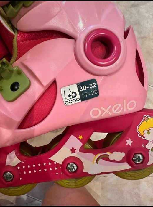 Patins Oxelo Rosa
