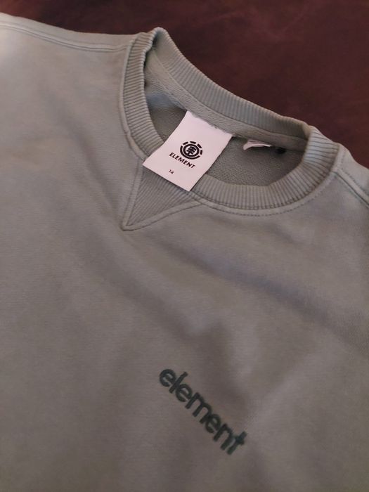 Sweatshirt verde seco Element 
Novo 14 anos
