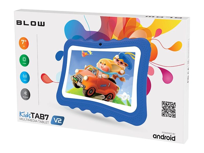 Tablet edukacyjny dla dzieci 7 cali KidsTAB7 4/32GB 2MP + etui 79-134#
