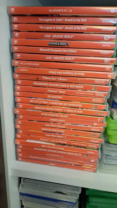 Konsola Nintendo Switch + GRY + Akcesoria