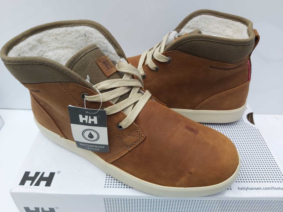 Nowe trapery botki helly hansen brązowe 40
