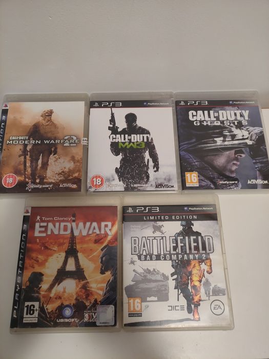 Zestaw gier strzelanki na ps3