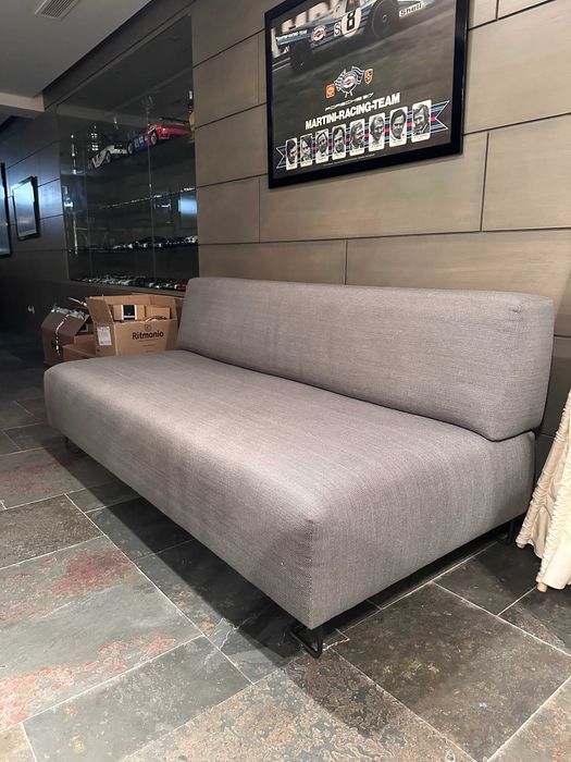 Sofá modular cinzento
