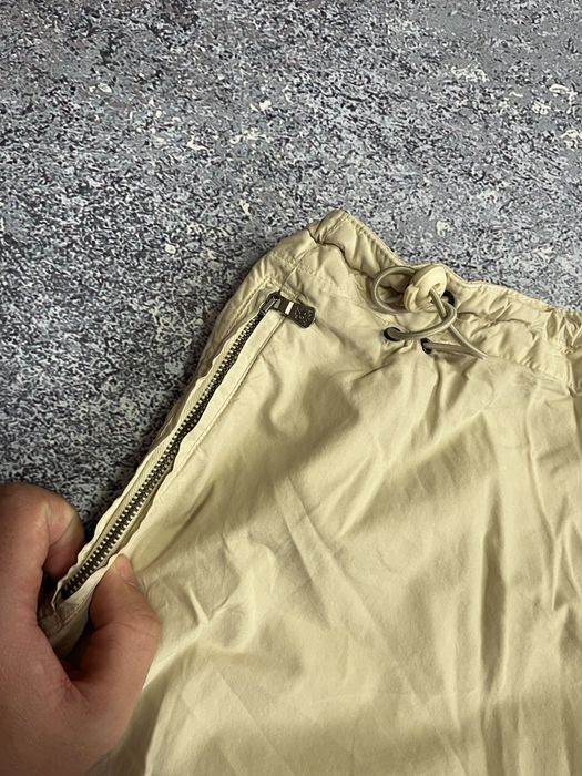 Бежевые премиальные штаны брюки на утяжках мужские Calvin Klein