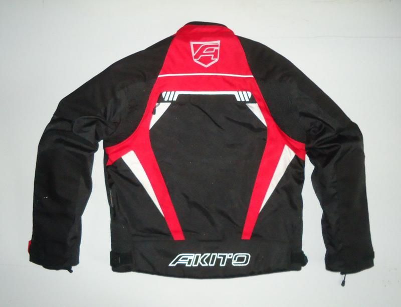 мотокуртка Akito Horizont текстильна із захистом (L)