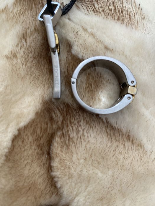 Серьги из серебра и мельхиора