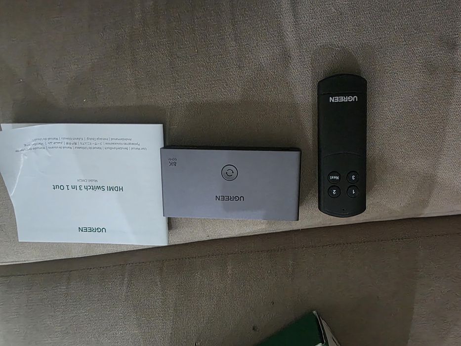 Комутатор Switch Ugreen HDMI 2.1 Switch 3 in 1 Out 8K 60Hz 4K 144Hz