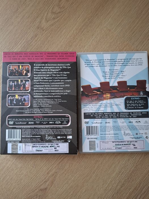 Coleção DVD Diz que é uma espécie de magazine