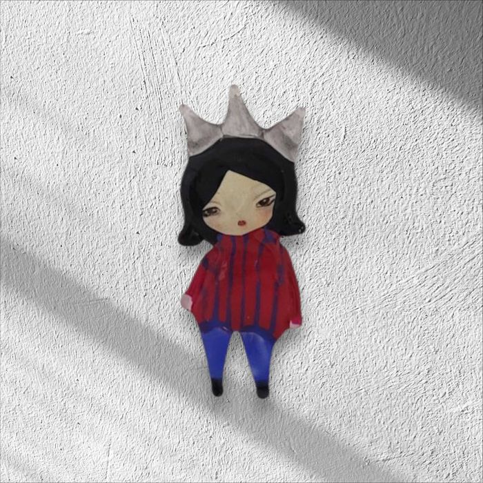 Broszka Królewna Misiuro