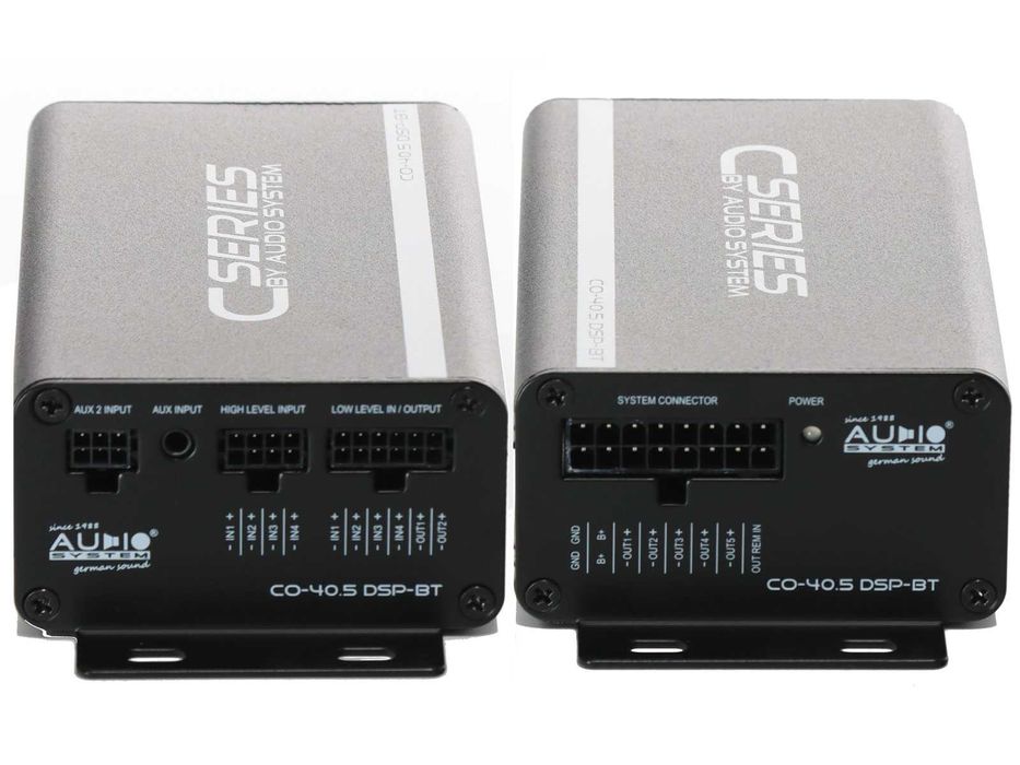 Wzmacniacz Audio System CO-40.5DSP-BT - 5 Kanałowy z 7 kanałowym DSP