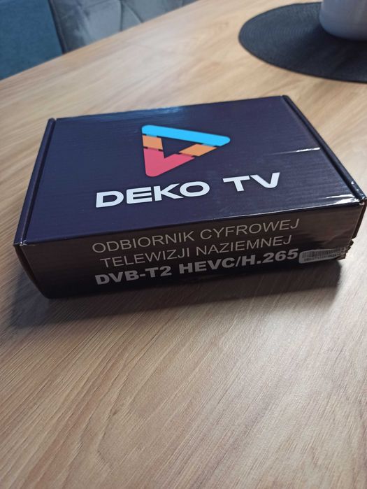 dekoder odbiornik cyfrowej telewizji naziemnej Deko DVB-T2