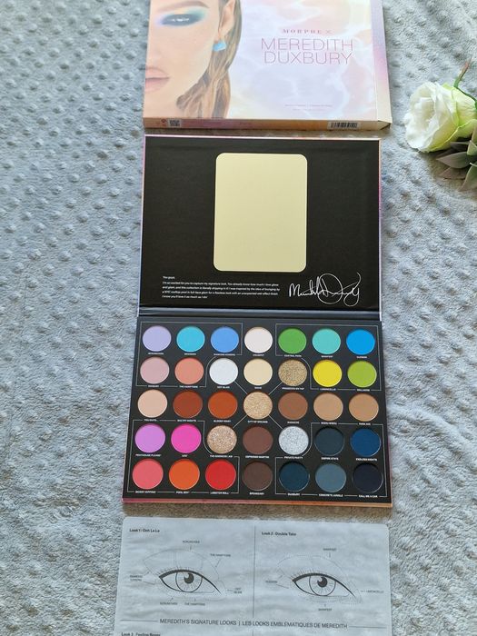 cienie do powiek morphe meredith duxbury nowe oryginalne