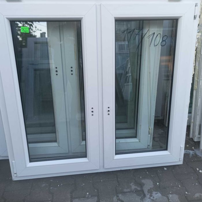 Okna szer 117/108 cm mamy 100 sztuk - Są poszukiwane a my je mamy