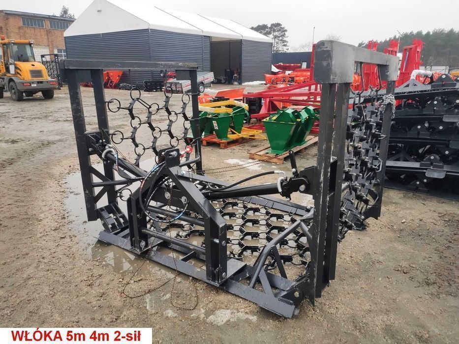 Włóka łąkowa łąkowo-polowa - odlewy DWUSTRONNE 2m 3m 4m 5m 6m 8m