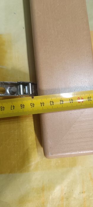 Portas de vidro com aro em madeira 940x440mm