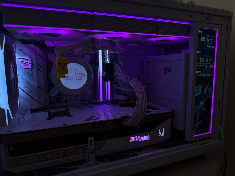 PC Gamer RTX 5080/ Ryzen 9800x3D / 32Gb 8000Mhz / SSD NVME 5.0 14700 Mbps