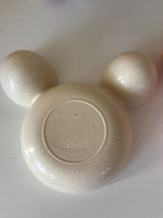 Дитячий силіконовий екопосуд з Мікі