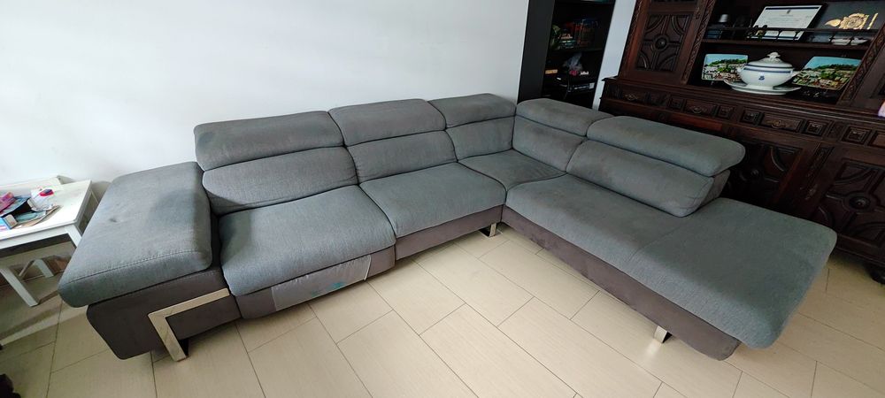Sofá de canto Chateau d'ax bom estado 3x2m