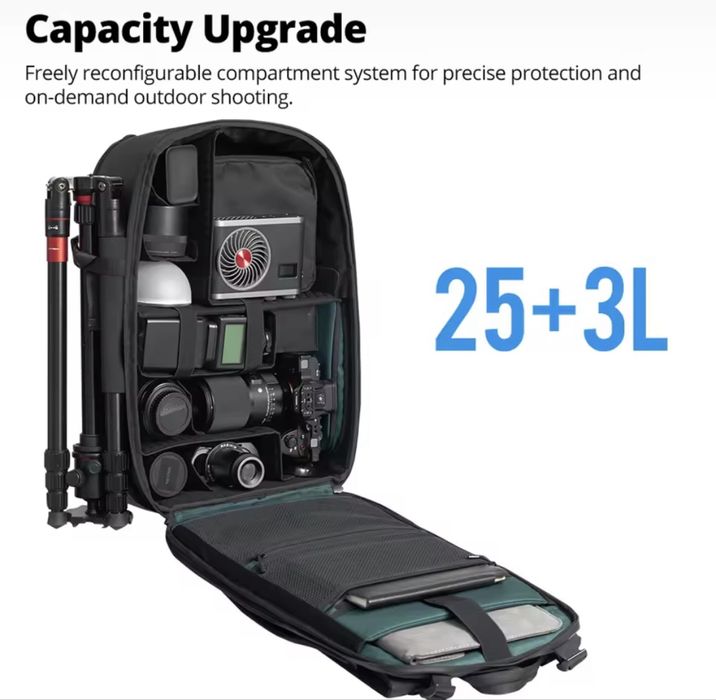 Професійний фоторюкзак ambitful om-28