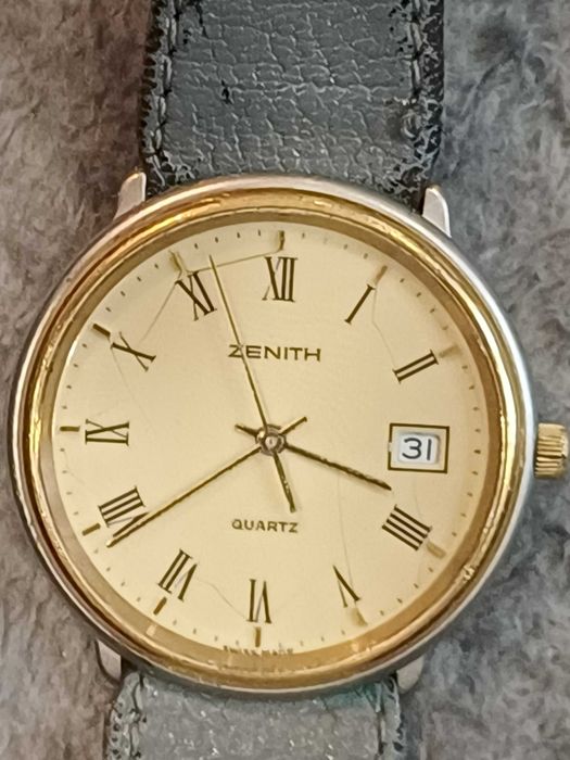 Zegarek ZENITH Quartz – klasyczna elegancja | Datownik | Styl vintage
