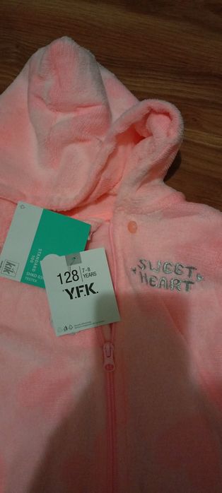 Тепла піжама на дівчинку