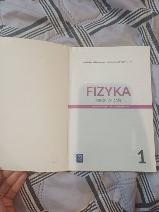 Fizyka zbiór zadań 1 WSiP
