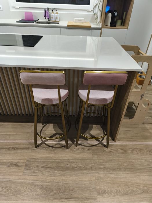 Conjunto cadeiras altas