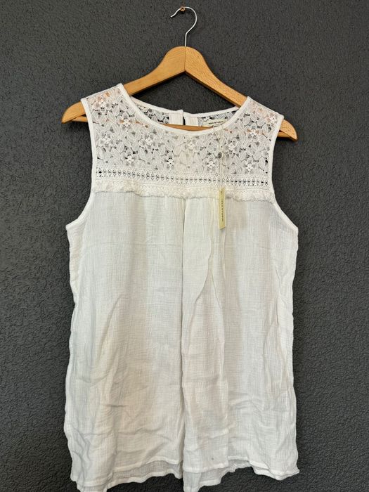 Bluzka na ramiączkach M biała Max Studio