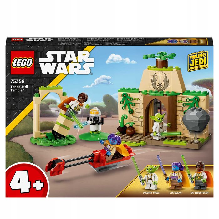 Nowe Klocki LEGO Star Wars Świątynia Jedi na Tenoo 75358 - Sklep!