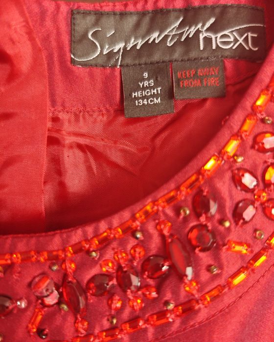 r.134 Super stan! NEXT Signature Sukienka Sułtanka