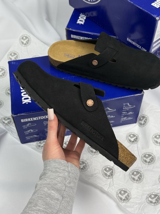 Тапки Birkenstock Boston 41-45  шльопки біркеншток