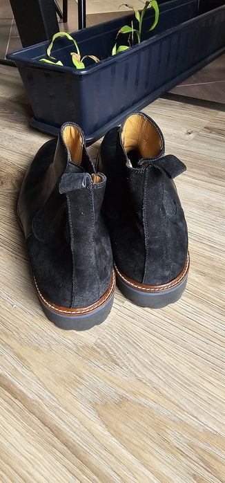 Skórzane Sztylbety męskie Pertini rozmiar 43 wkładka 28cm