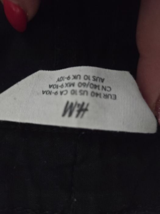 spodnie chino h&m 140
