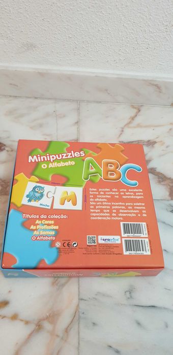 Minipuzzles O Alfabeto - Jogo Educativo