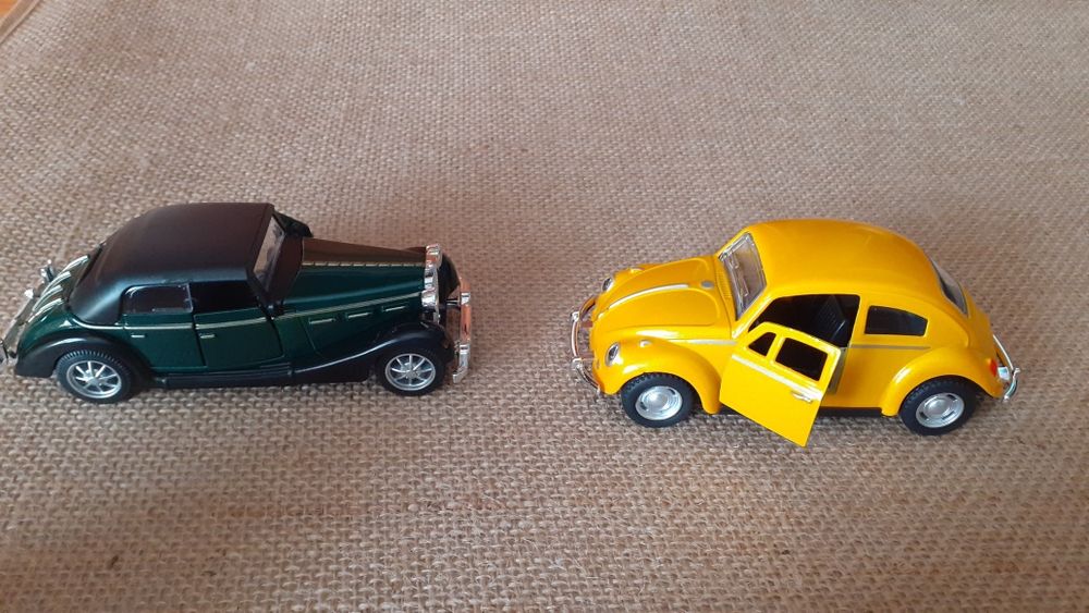 Carros miniatura Volkswagen Fusca Citroën Diana