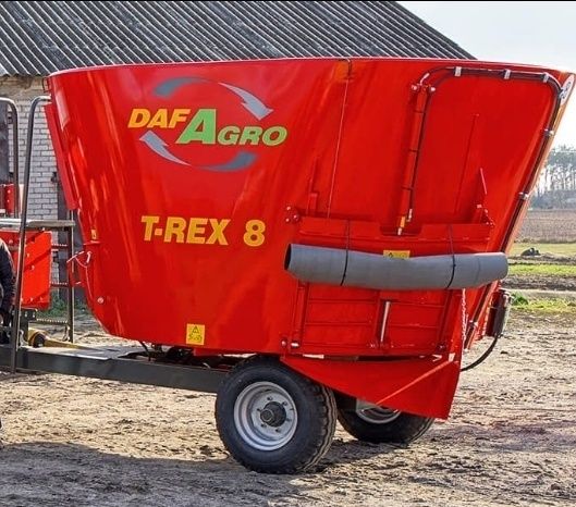 Paszowóz Wóz Paszowy 10 Daf Agro T-REX 10 Jak NOWY!!!