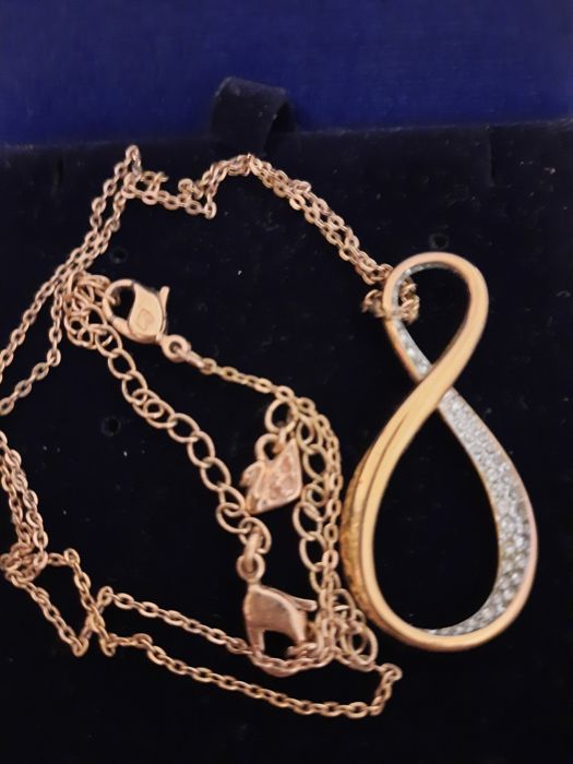 Swarovski Nowa pozłacana zawieszka oryginalna