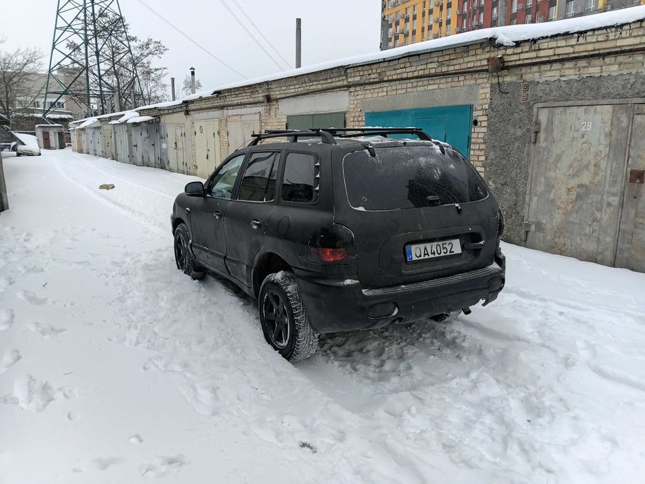Hyndai santa fe diesel 4×4 бляха