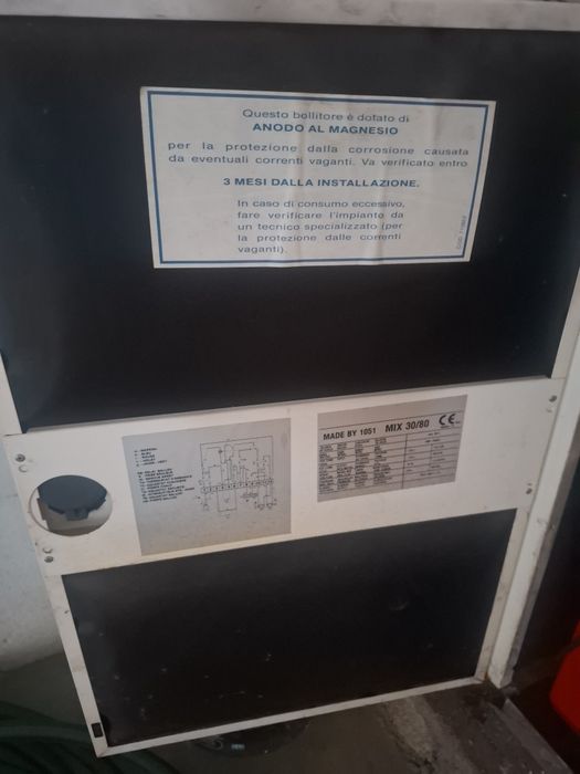 Caldeira diesel + depósito 1000l