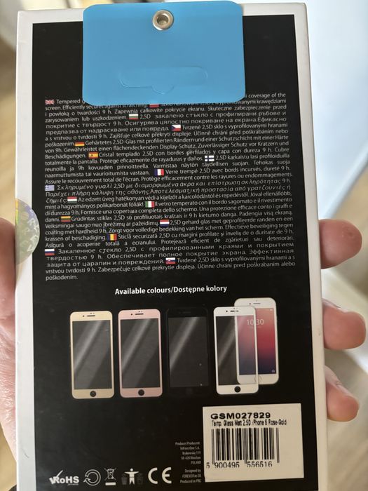 Szkła hartowane szkło iPhone 6 7 plus zestaw okazja