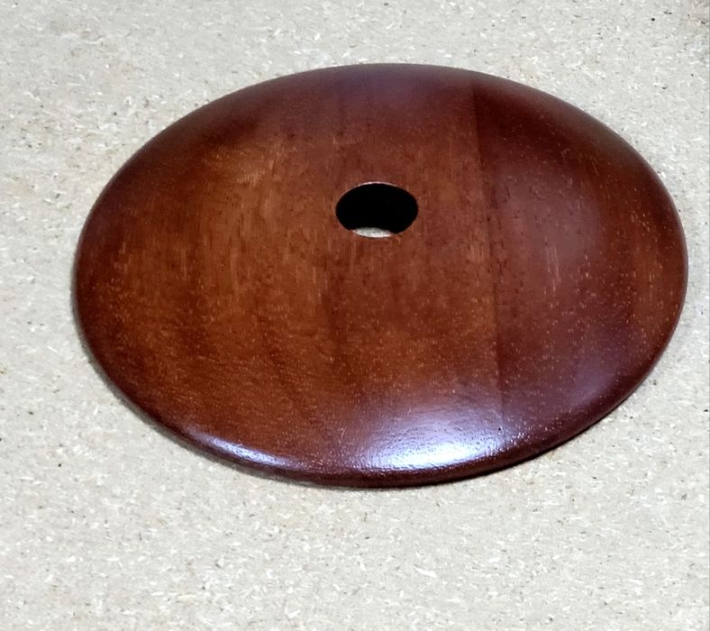 Глобус з підсвіткою фізичний / політичний на дерев'яній підставці