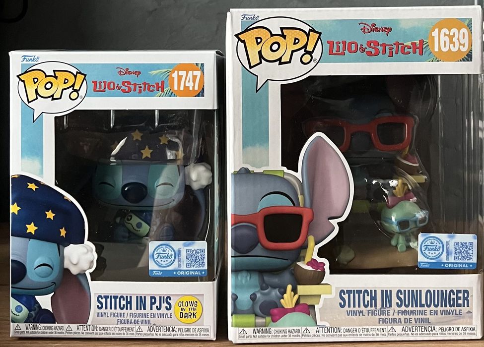 Funko Pop! Disney. Lilo & Stitch. Stitch in PJ's (Glow) #1747