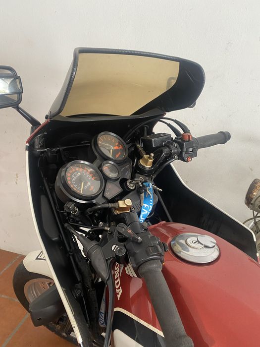 Cbx 550 F2 Honda 1984 branco perola