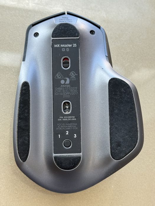 Мишка професійна LOGITECH MX MASTER 2S + приймач + кабель зарядки