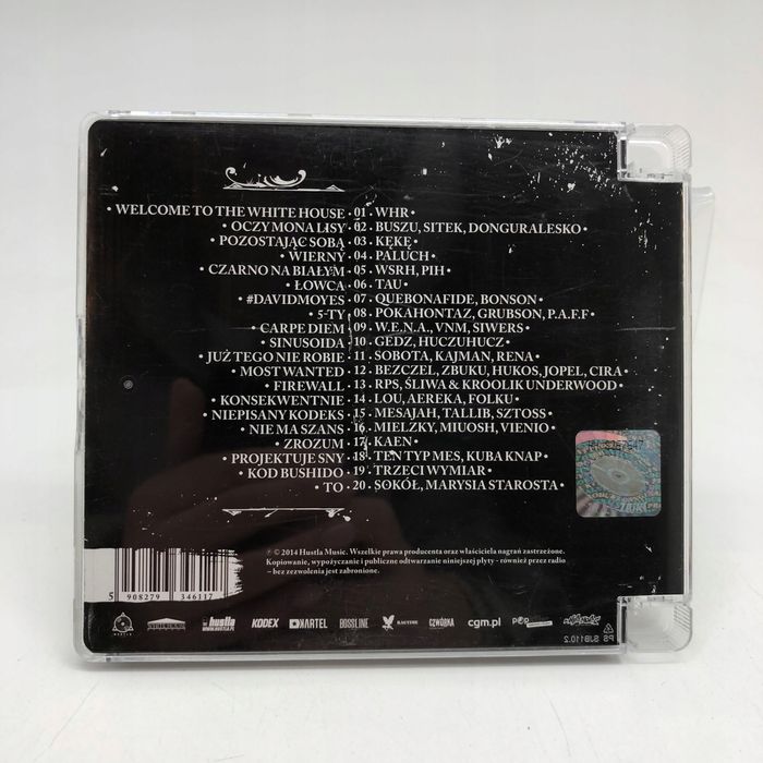 cd - whitehouse - kodex v: elements polski rap hip-hop 2014