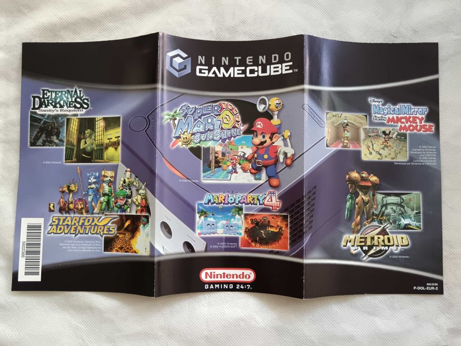 Super Mario Sunshine [Nintendo GameCube, 2002] Complete - French