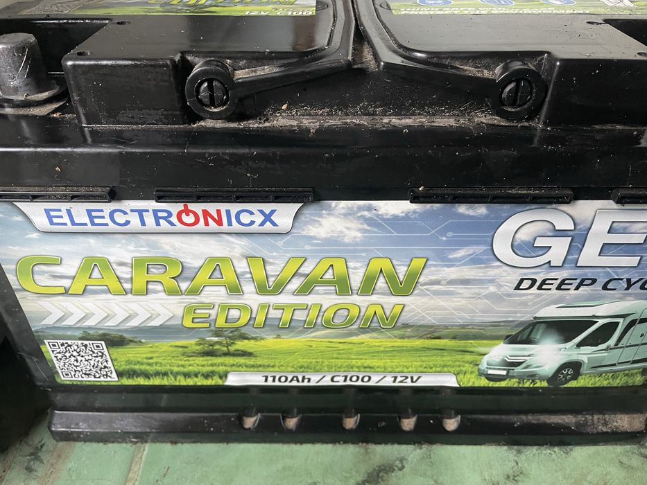 Гелевый тяговый аккумулятор 110ah  / c100 / 12 v