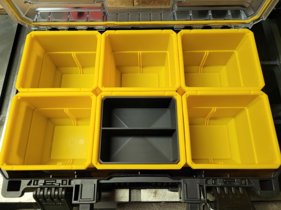 Чашка-органайзер вставка для ящика Dewalt ToughSystem 2.0