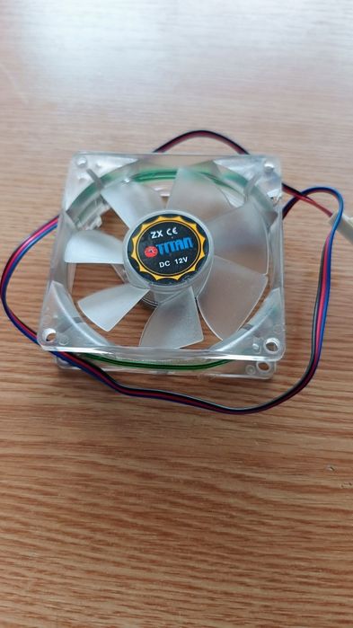 Вентилятор TITAN LED DC 12V 0.10A.